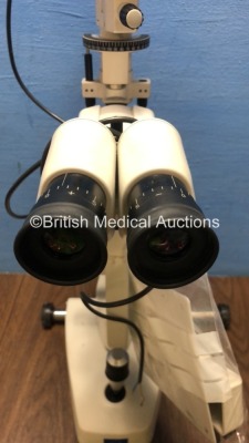 CSO SL990/5 Slit Lamp with 2 x Eyepieces (Unable to Power Test Due to No Power Supply) *S/N 0007209* - 2