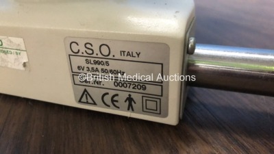 CSO SL990/5 Slit Lamp with 2 x Eyepieces (Unable to Power Test Due to No Power Supply) *S/N 0007209* - 5