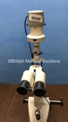 CSO SL990-Type 5X Slit Lamp with 2 x Eyepieces (Unable to Power Test Due to No Power Supply) *S/N 0207341* - 3