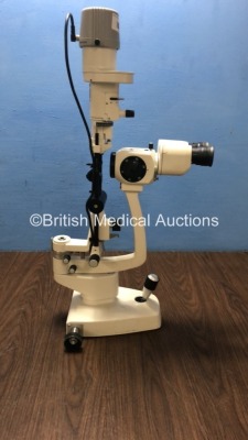 CSO SL990-Type 5X Slit Lamp with 2 x Eyepieces (Unable to Power Test Due to No Power Supply) *S/N 0207341* - 4