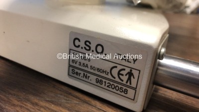 CSO SL990/5 Slit Lamp with 2 x Eyepieces (Unable to Power Test Due to No Power Supply) *S/N 98120058* - 6