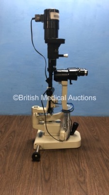 TopCon SL-3E Slit Lamp with 2 x Eyepieces (Unable to Power Test Due to No Power Supply) *S/N 633851* - 5