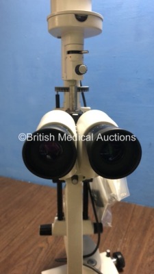 CSO SL990/5 Slit Lamp with 2 x Eyepieces (Unable to Power Test Due to No Power Supply) *S/N 98100103* - 4