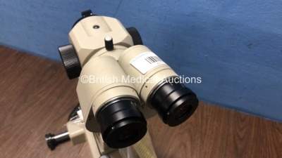 CSO SL950/5 Slit Lamp with 2 x Eyepieces (Unable to Power Test Due to No Power Supply) *S/N NA* - 3