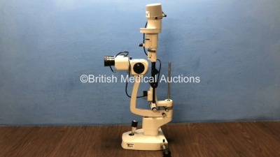 CSO SL990/5 Slit Lamp with 2 x Eyepieces (Unable to Power Test Due to No Power Supply) *S/N 0007203*