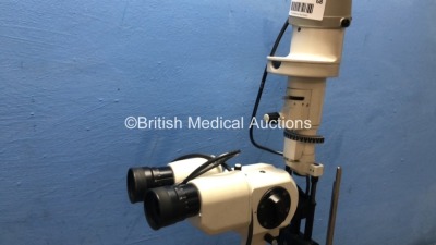 CSO SL990/5 Slit Lamp with 2 x Eyepieces (Unable to Power Test Due to No Power Supply) *S/N 0007203* - 2