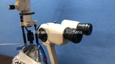 CSO SL990-Type 5X Slit Lamp with 2 x Eyepieces (Unable to Power Test Due to No Power Supply) *S/N 0207316* - 2