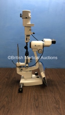 CSO SL990 Zoom Slit Lamp with 2 x Eyepieces (Unable to Power Test Due to No Power Supply) *S/N 9906160* - 4