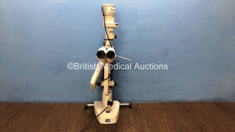 CSO SL 990 Slit Lamp with 2 x Eyepieces (Unable to Power Test Due to No Power Supply) *S/N 05080084*