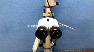 CSO SL 990 Slit Lamp with 2 x Eyepieces (Unable to Power Test Due to No Power Supply) *S/N 05080084* - 2