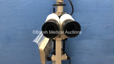 CSO SL990/5 Slit Lamp with 2 x Eyepieces (Unable to Power Test Due to No Power Supply) *S/N 0012023* - 3