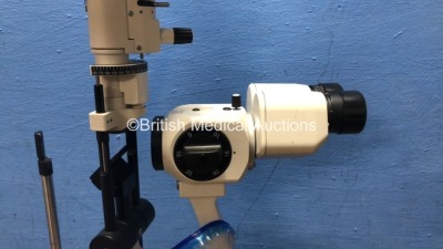 CSO SL990 Type 5X Slit Lamp with 2 x Eyepieces (Unable to Power Test Due to No Power Supply) *S/N 03070126* - 2