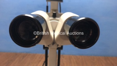 CSO SL990 Type 5X Slit Lamp with 2 x Eyepieces (Unable to Power Test Due to No Power Supply) *S/N 06050102* - 4