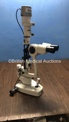 CSO SL990 Type 5X Slit Lamp with 2 x Eyepieces (Unable to Power Test Due to No Power Supply) *S/N 06050102* - 6