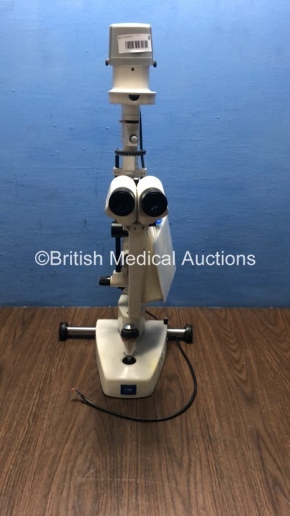 CSO SL990/5 Slit Lamp with 2 x Eyepieces (Unable to Power Test Due to No Power Supply) *S/N 0002158*