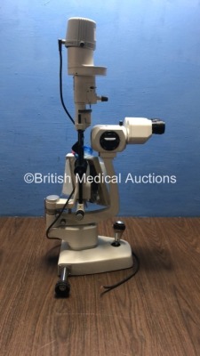 CSO SL990/5 Slit Lamp with 2 x Eyepieces (Unable to Power Test Due to No Power Supply) *S/N 0002158* - 4