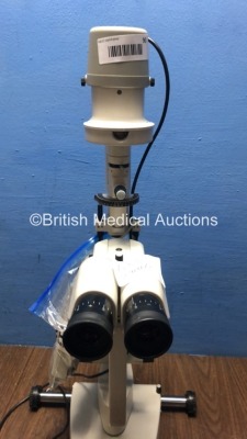 CSO SL990/5 Slit Lamp with 2 x Eyepieces (Unable to Power Test Due to No Power Supply) *S/N 9909057* - 2