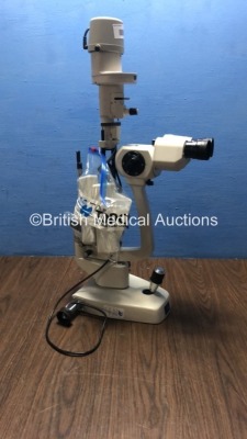 CSO SL990/5 Slit Lamp with 2 x Eyepieces (Unable to Power Test Due to No Power Supply) *S/N 9909057* - 4