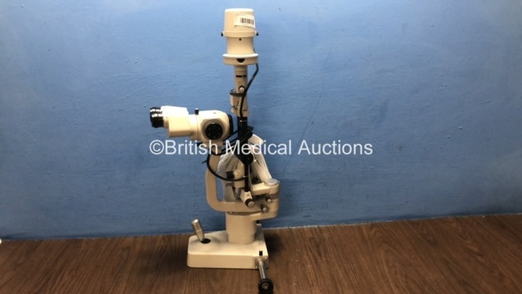 CSO SL990/5 Slit Lamp with 2 x Eyepieces (Unable to Power Test Due to No Power Supply) *S/N 97050176*