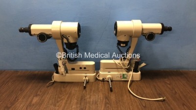 2 x Nidek KM-450 Ophthalmometers (Unable to Power Test Due to No Power Supply) *S/N 21009 / 20757* **Mfd 2003 / 2006*