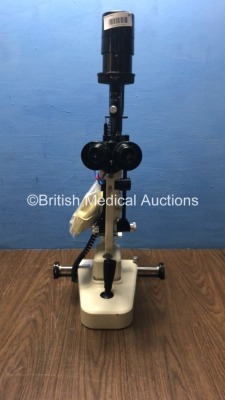 TopCon SL-3C Slit Lamp with 2 x Eyepieces (Unable to Power Test Due to No Power Supply) *S/N 636959*