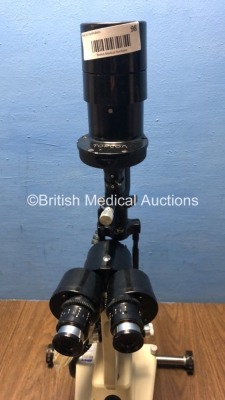 TopCon SL-3C Slit Lamp with 2 x Eyepieces (Unable to Power Test Due to No Power Supply) *S/N 636959* - 4
