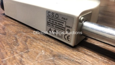 1 x CSO Ophthalmometer and 1 x D&A Keratometer (Both Not Power Tested Due to No Power Supply) *S/N 00090662 / 16661* - 6
