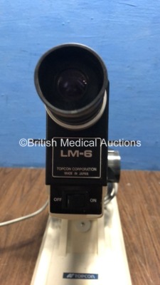 TopCon LM-6 Lensmeter (Powers Up) *S/N 3122014* - 3