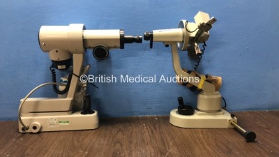 1 x Nidek KM-450 Keratometer and 1 x C.I.O.M Keratometer (Both Not Power Tested Due to No Power Supply) *S/N 20931* **Mfd 2005**