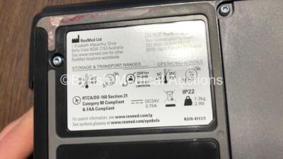 Job Lot Including 3 x ResMed AirCurve 10 VAUTO CPAPs (All Power Up with Stock Power Supplies, Power Supplies Not Included, All Missing Humidifier Chambers, 2 x Missing Filter Covers - See Photos) and 1 x ResMed AirSense 10 Elite CPAP (Powers Up with Stock - 2