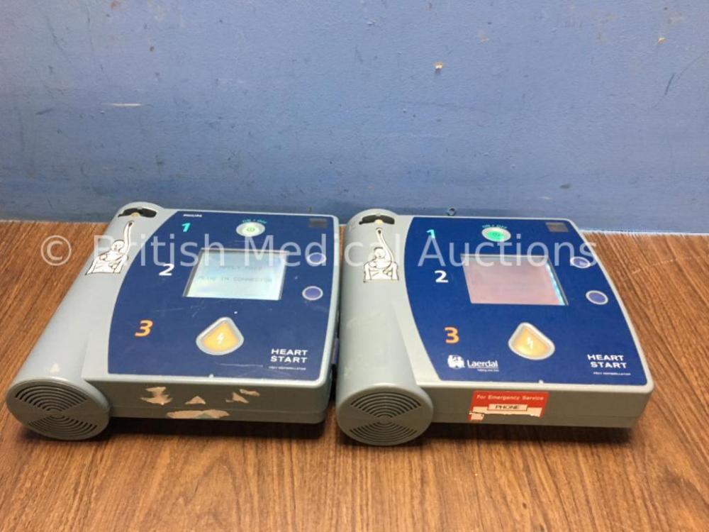 1 x Philips HeartStart FR2+ Defibrillator with 1 x Battery and 1 x