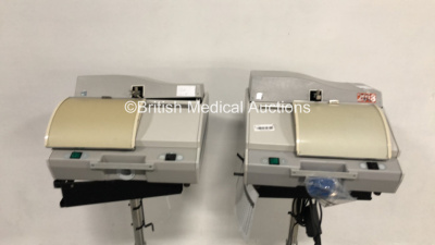 2 x Vitalograph Spirometers on Stands (Both Damaged - See Pictures) - 2