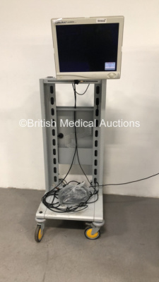 Stryker Stack Trolley with Stryker Vision Elect HD Monitor (Powers Up)