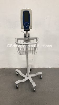 Welch Allyn SPOT Vital Signs Monitor on Stand (Unable to Power Test Due to No Power Supply)