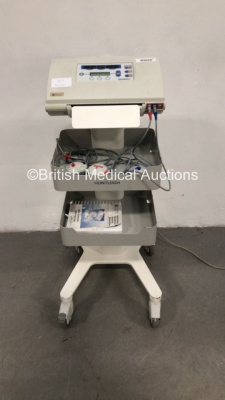 2 x Huntleigh BD4000XS Fetal Monitors on Stands with 1 x TOCO Transducer and 2 x US1 Transducers (Powers Up) *S/N NA*