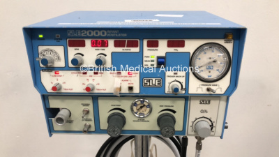 SLE 2000 Infant Ventilator on Stand *Running Hours 29616 (Powers Up) *S/N 50112* - 2