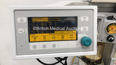 Datex-Ohmeda Aestiva/5 Anaesthesia Machine with Datex-Ohmeda Aestiva/5 SmartVent Software Version 4.5 PSVPro, Bellows and Hoses (Powers Up) - 5