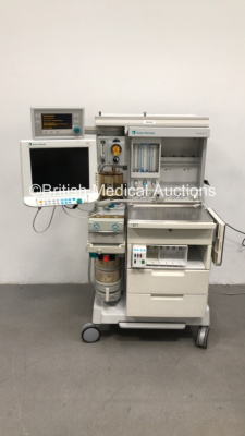 Datex-Ohmeda Aestiva/5 Anaesthesia Machine with Datex-Ohmeda Aestiva 7900 SmartVent Software Version 4.8, Datex-Ohmeda S/5 Patient Monitor, Datex-Ohmeda Module Rack with Datex-Ohmeda E-PRESTN Multiparameter Module with P1,P2, T1, T2, SPO2, NIBP, ECG and S