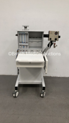 Datex-Ohmeda Aestiva/5 Induction Anaesthesia Machine with InterMed Penlon Nuffield Anaesthesia Ventilator Series 200 and Hoses (Powers Up - Missing Wheel)