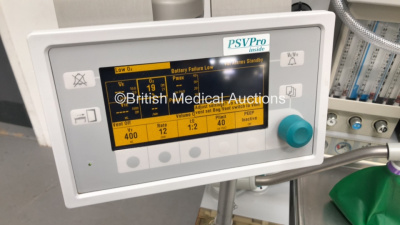 Datex-Ohmeda Aestiva/5 Anaesthesia Machine with Datex-Ohmeda Aestiva 7900 SmartVent Software Version 4.8 PSVPro, Datex-Ohmeda Tec 6 Plus Desflurane Vaporizer, Datex-Ohmeda Tec 7 Isoflurane Vaporizer, Bellows. Absorber and Hoses (Powers Up) *AMRM01380* - 5