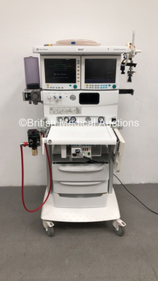 Datex-Ohmeda S/5 ADU Carestation Anaesthesia Machine with Datex-Ohmeda Anaesthesia Delivery Unit Ver M1076605-10.0, Datex-Ohmeda Module Rack, E-CAiOV Gas Module with Spirometry Option, with D-Fend Water Trap, E-PRESTN Multiparameter Module with P1,P2, T1