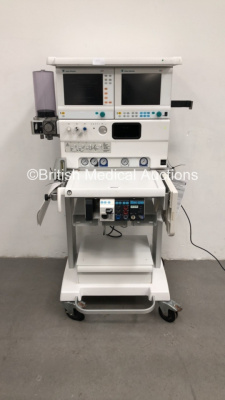 Datex-Ohmeda S/5 ADU Carestation Anaesthesia Machine with Datex-Ohmeda Anaesthesia Delivery Unit Ver 8502971-7.2b,, Datex-Ohmeda Module Rack, E-CAiOV Gas Module with Spirometry Option with D-Fend Water Trap, M-ESTPR Multiparameter Module with P1,P2, T1,T