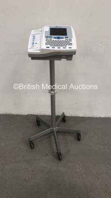 Burdick Atria 6100 ECG Machine on Stand (Unable to Power Test Due to No Power Supply) *S/N A6100-006394*