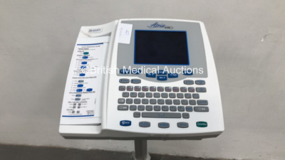 Burdick Atria 6100 ECG Machine on Stand (Unable to Power Test Due to No Power Supply) *S/N A6100-006394* - 2