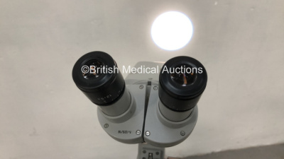 Carl Zeiss 150-FC Colposcope on Stand with 2 x 12,5x Eyepieces and f250 Lens (Powers Up with Good Bulb) *S/N FS0182547* - 4