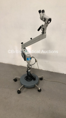 Carl Zeiss 150-FC Colposcope on Stand with 2 x 12,5x Eyepieces and f250 Lens (Powers Up with Good Bulb) *S/N FS0182547* - 7