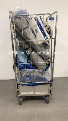 Cage of 6 x Mattresses and 6 x Pumps (Cage Not Included)