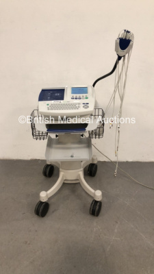 Welch Allyn CP200 ECG Machine with 10 Lead ECG Leads (Powers Up to Coloured Screen - See Pictures) *S/N 20014019*