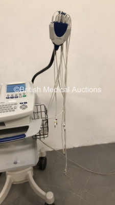 Welch Allyn CP200 ECG Machine with 10 Lead ECG Leads (Powers Up to Coloured Screen - See Pictures) *S/N 20014019* - 3
