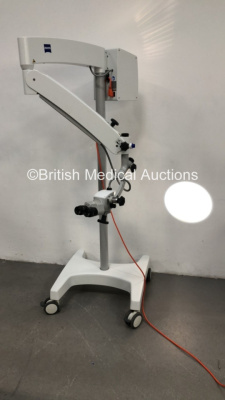 Zeiss OPMI Pico Surgical Microscope with Carl Zeiss f170 Binoculars, 2 x 10x Binoculars and f250 Lens (Powers Up with Good Bulb) *S/N 6627500326*